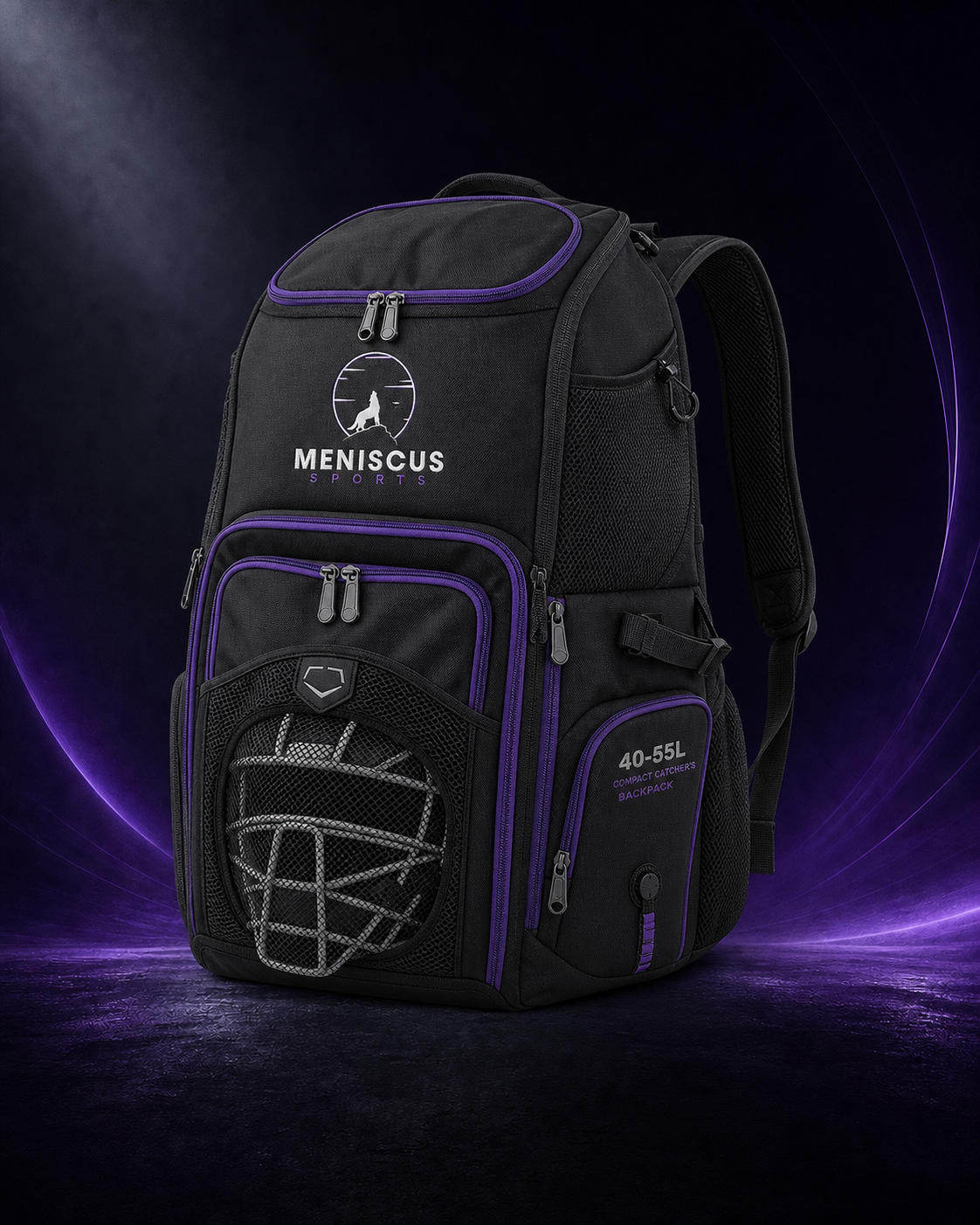 Compact Catcher's Backpack front