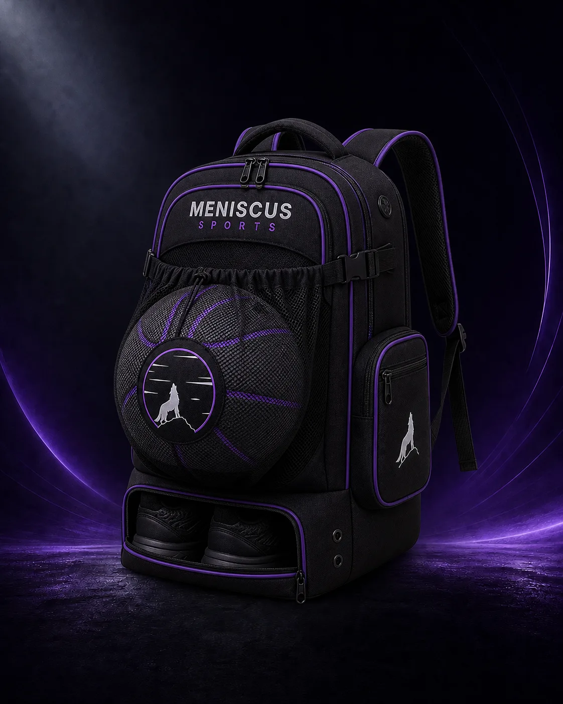 Team Backpack with Ball Pocket