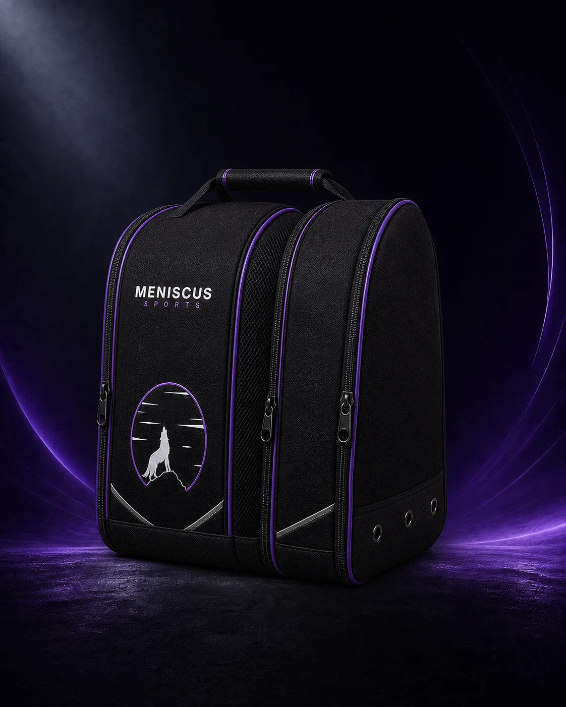 Dual-Compartment Boot Bag