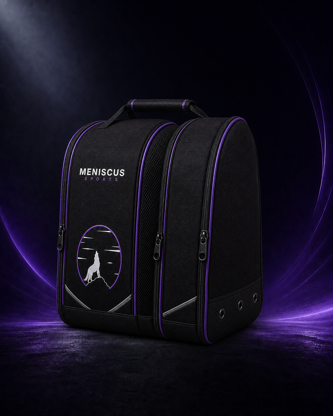 Dual-Compartment Boot Bag front