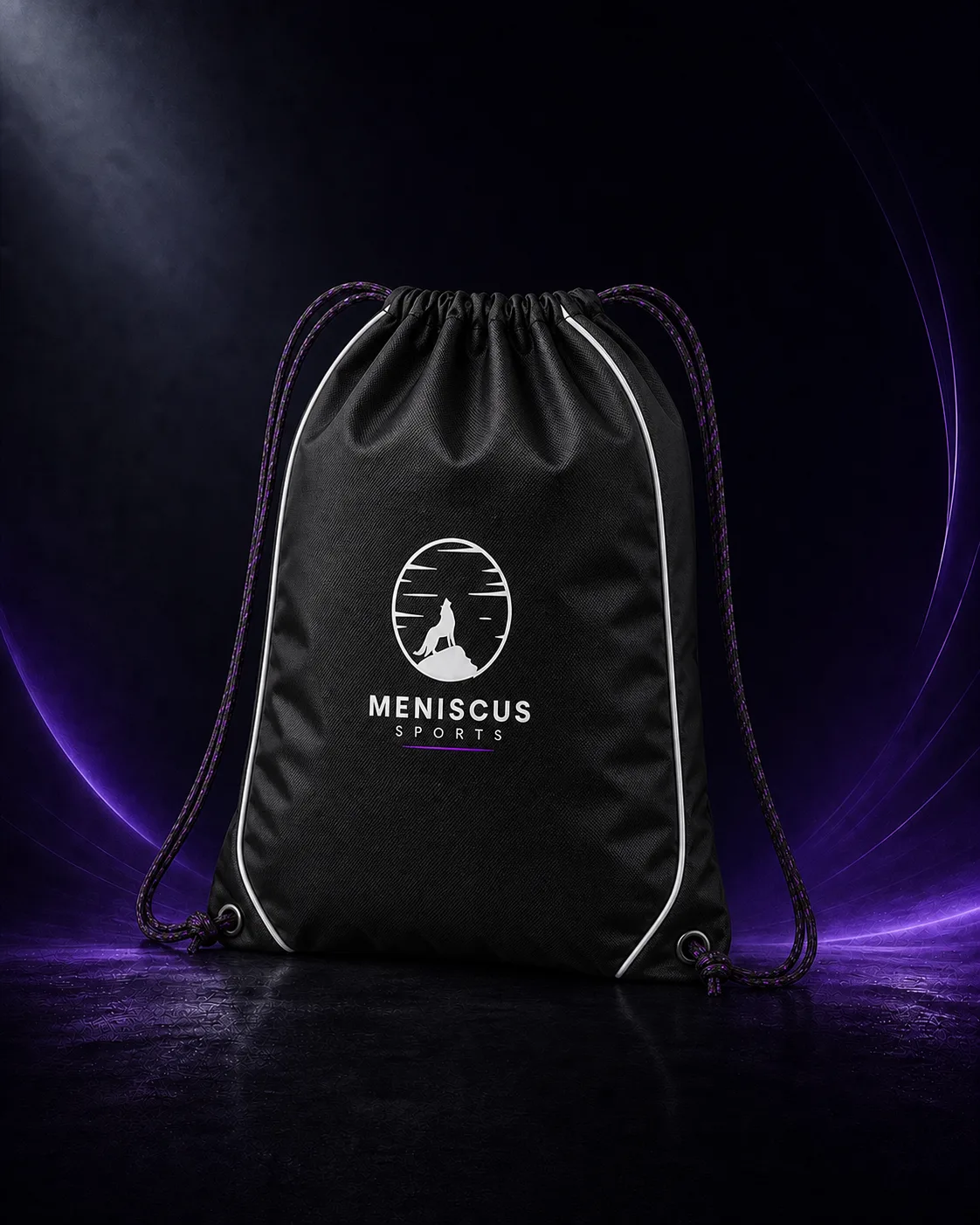 Reflective Drawstring Bag