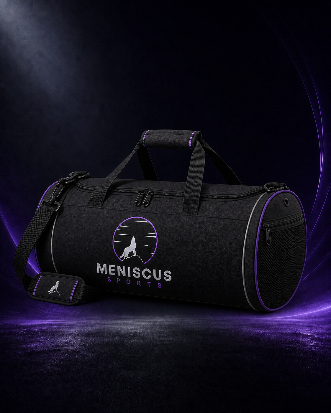 Barrel Gym Bag front