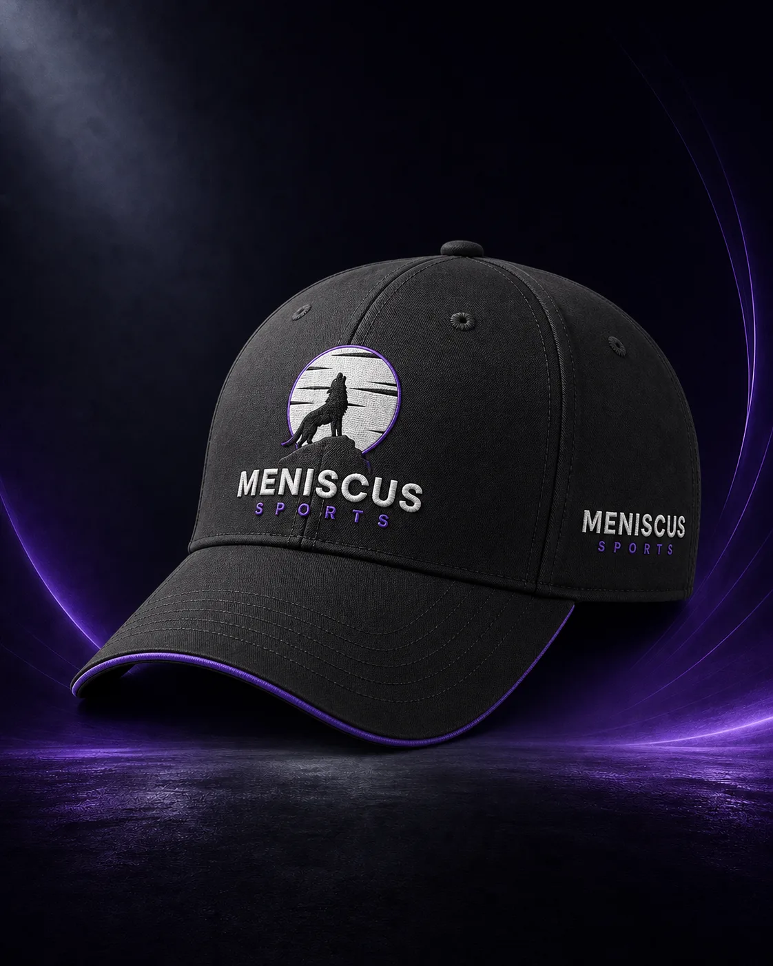 Embroidered Cap front
