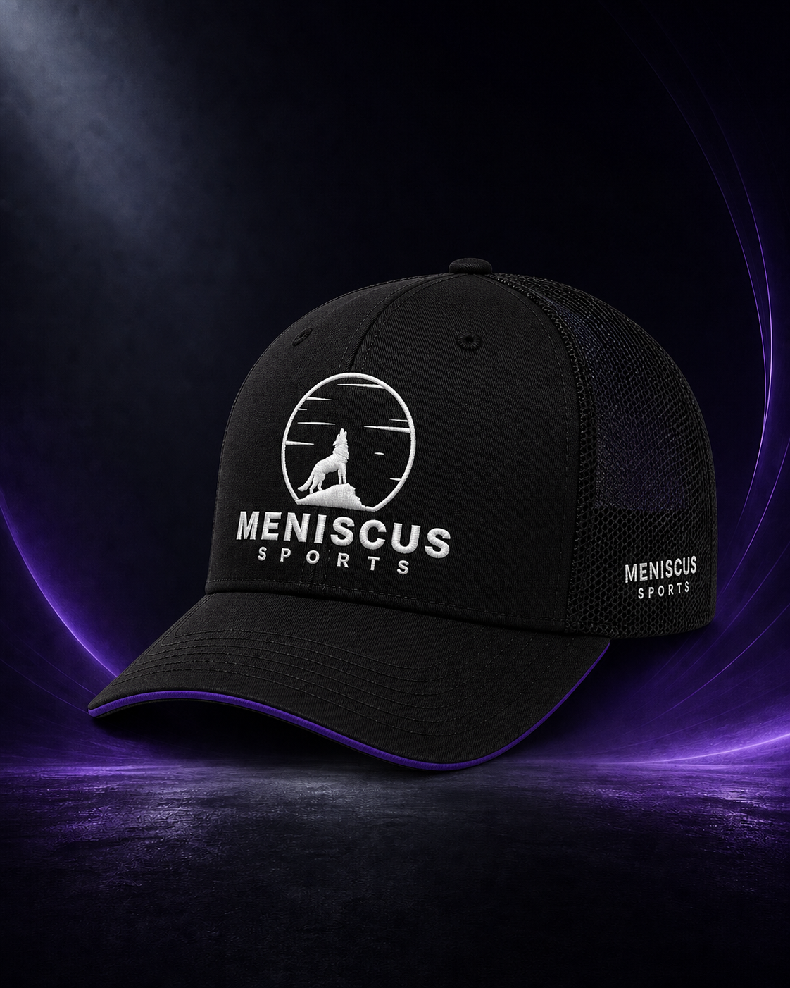 Structured Trucker Cap front