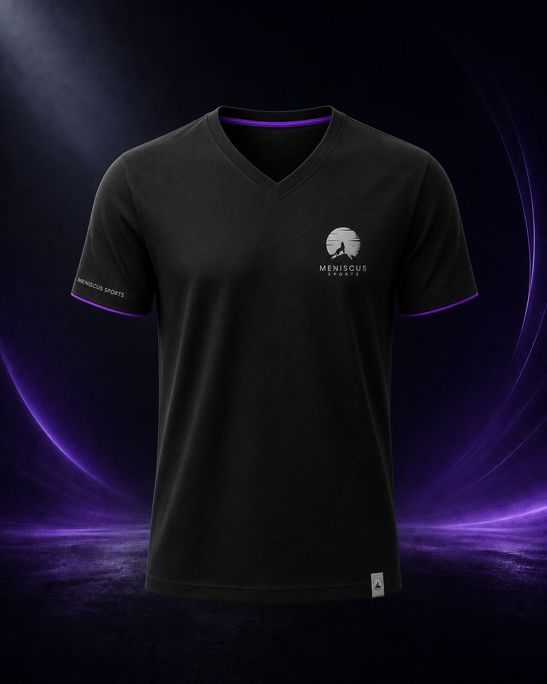 V-Neck Casual Tee front