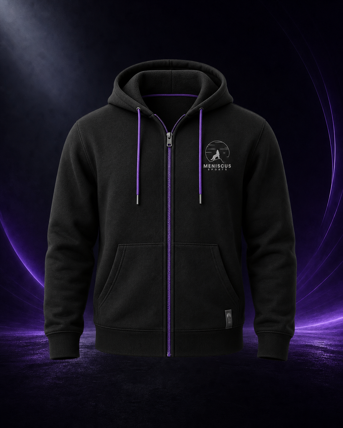 Zip-Up Hoodie front