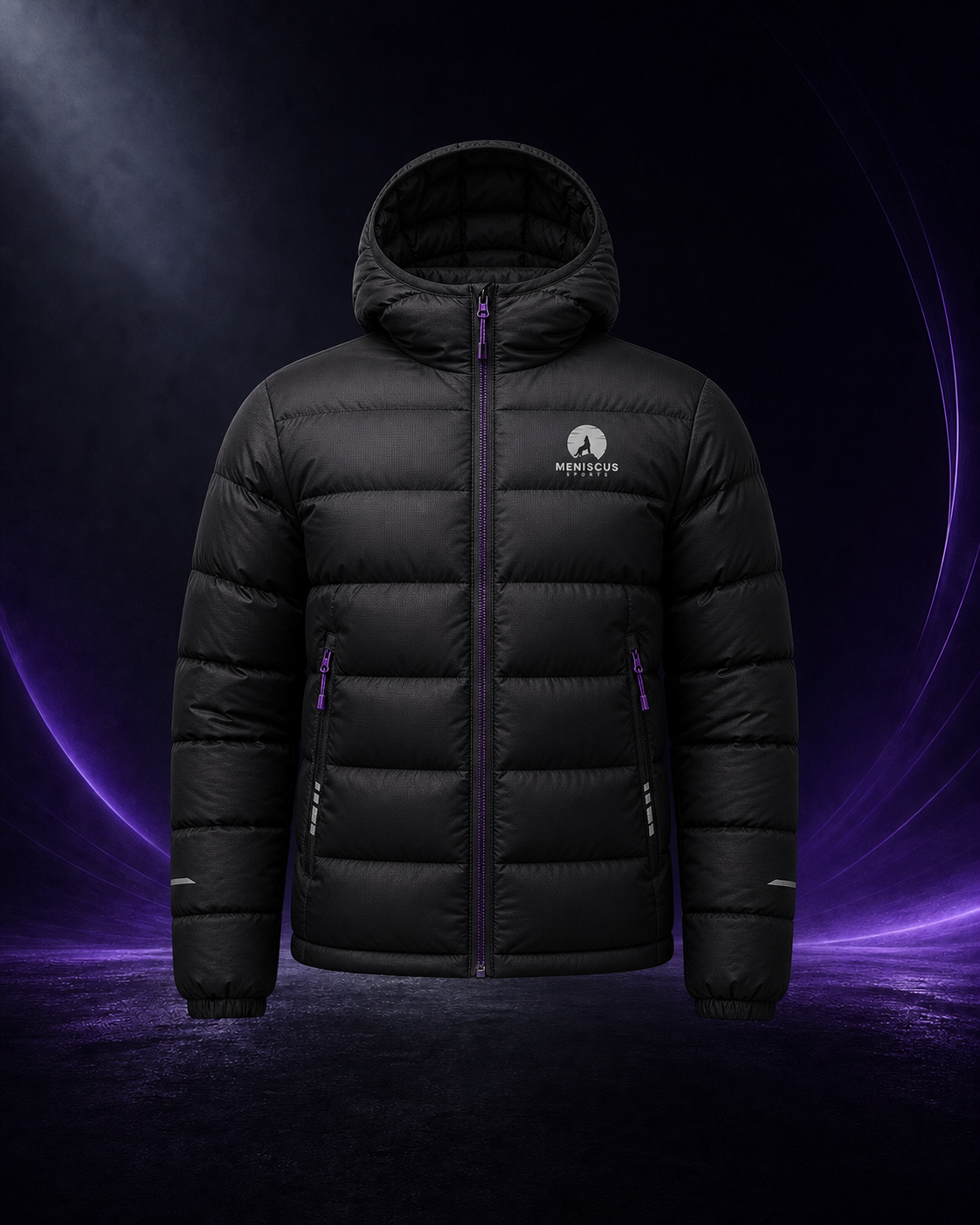 Hooded Puffer Jacket front