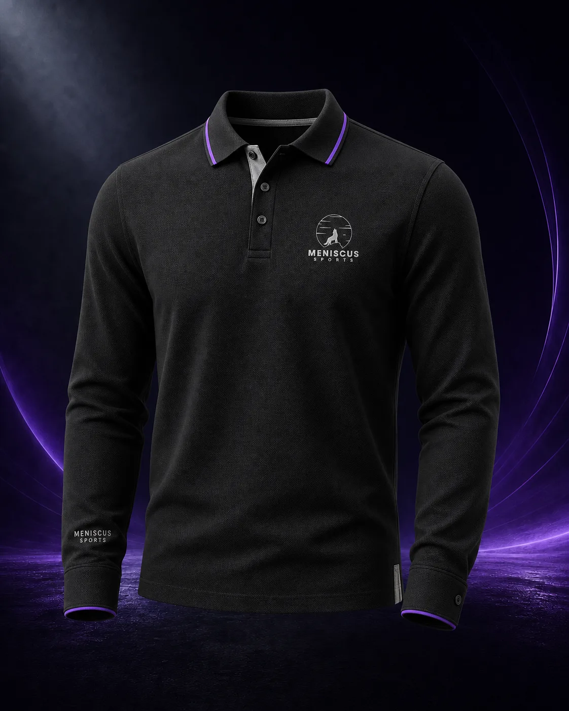 Long-Sleeve Polo Shirt