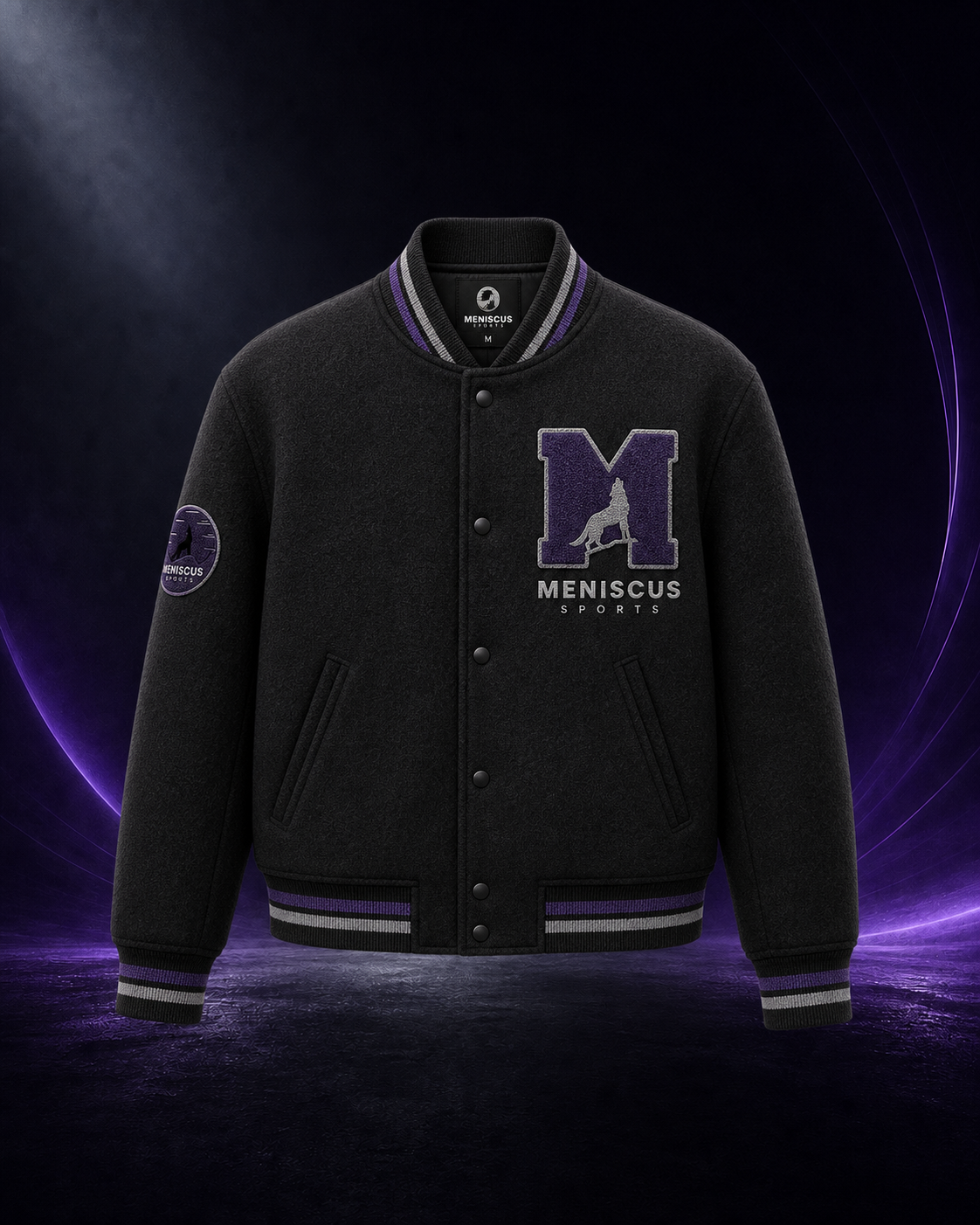 All-Wool Varsity Jacket front