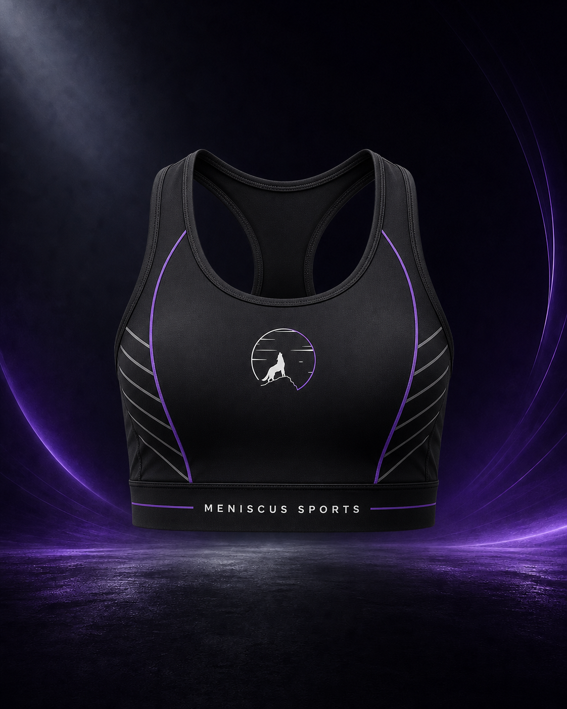 Racerback Sports Bra front