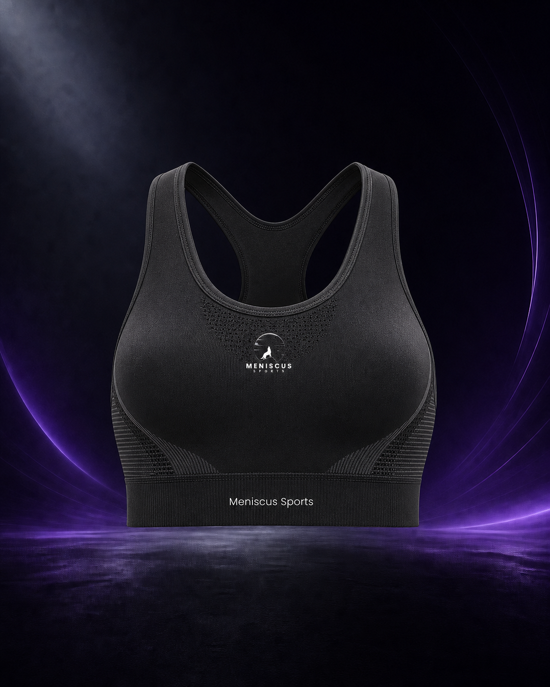 Seamless Sports Bra front