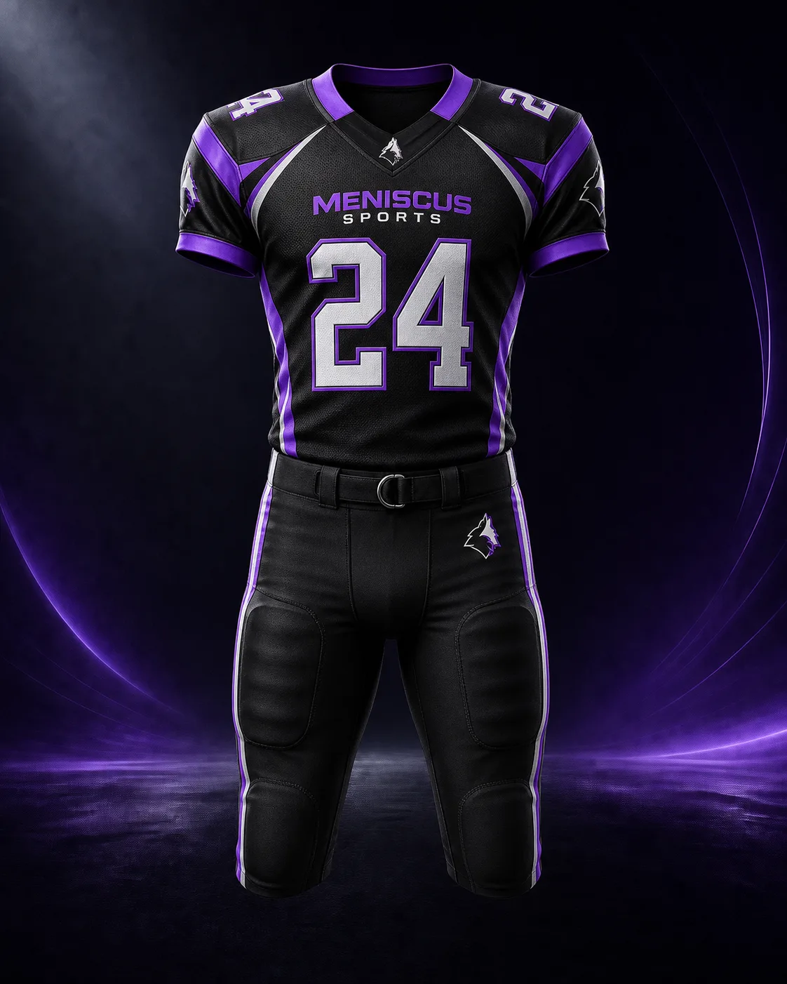 American Football Uniform front