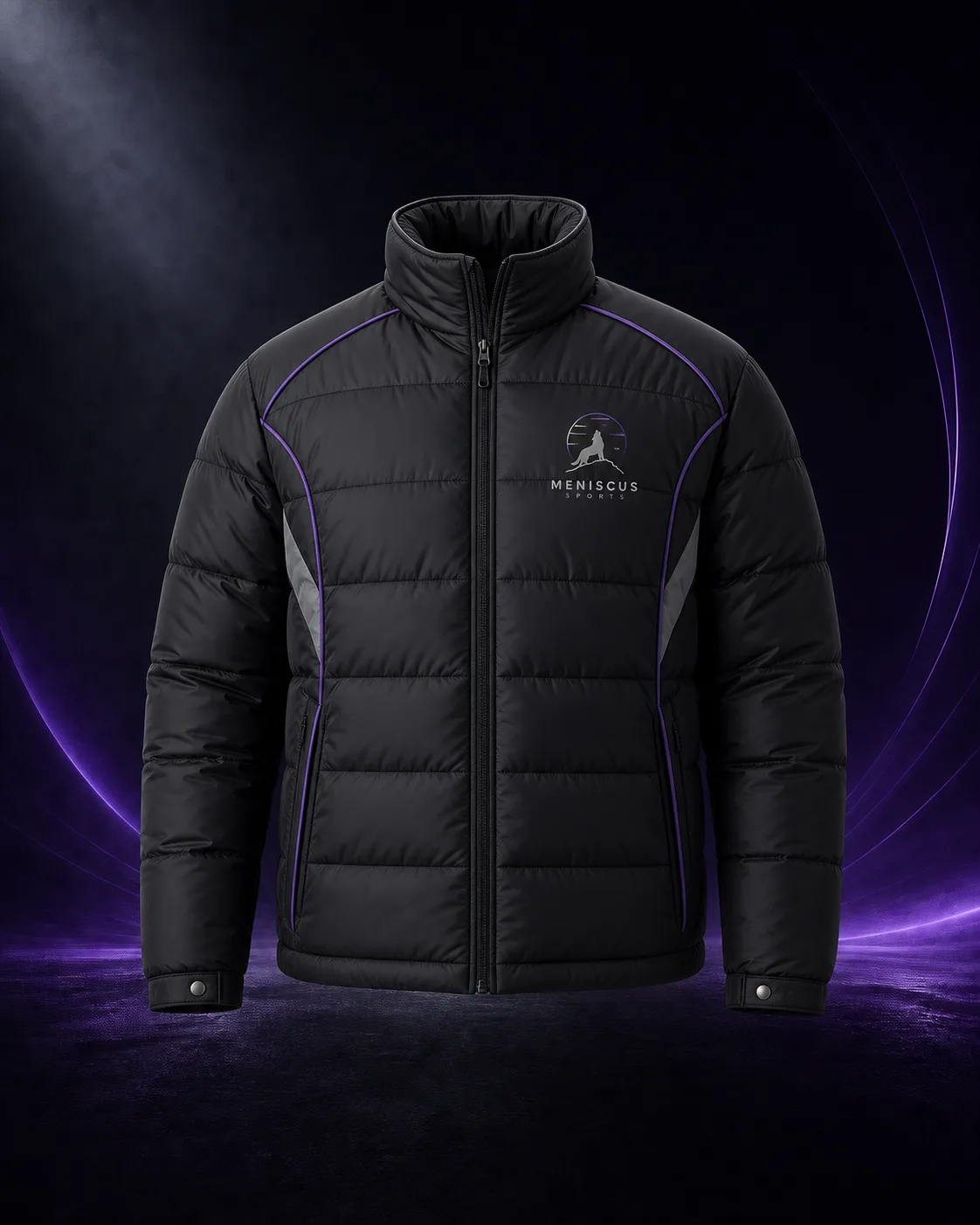 Padded Winter Athletic Jacket