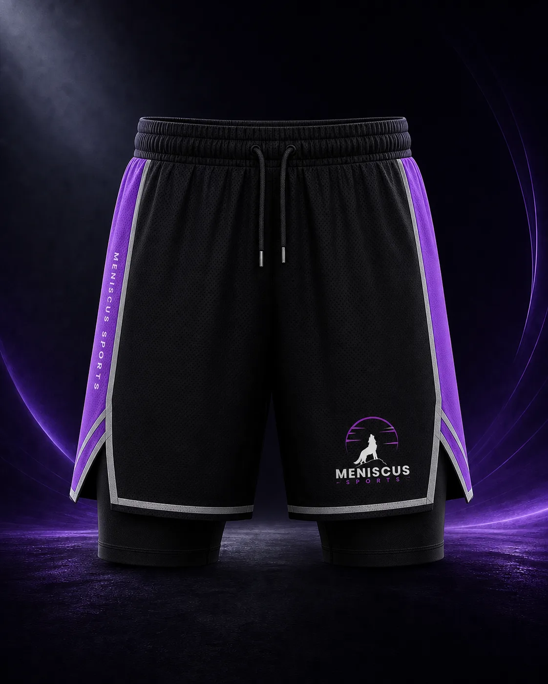Compression-Lined Basketball Shorts