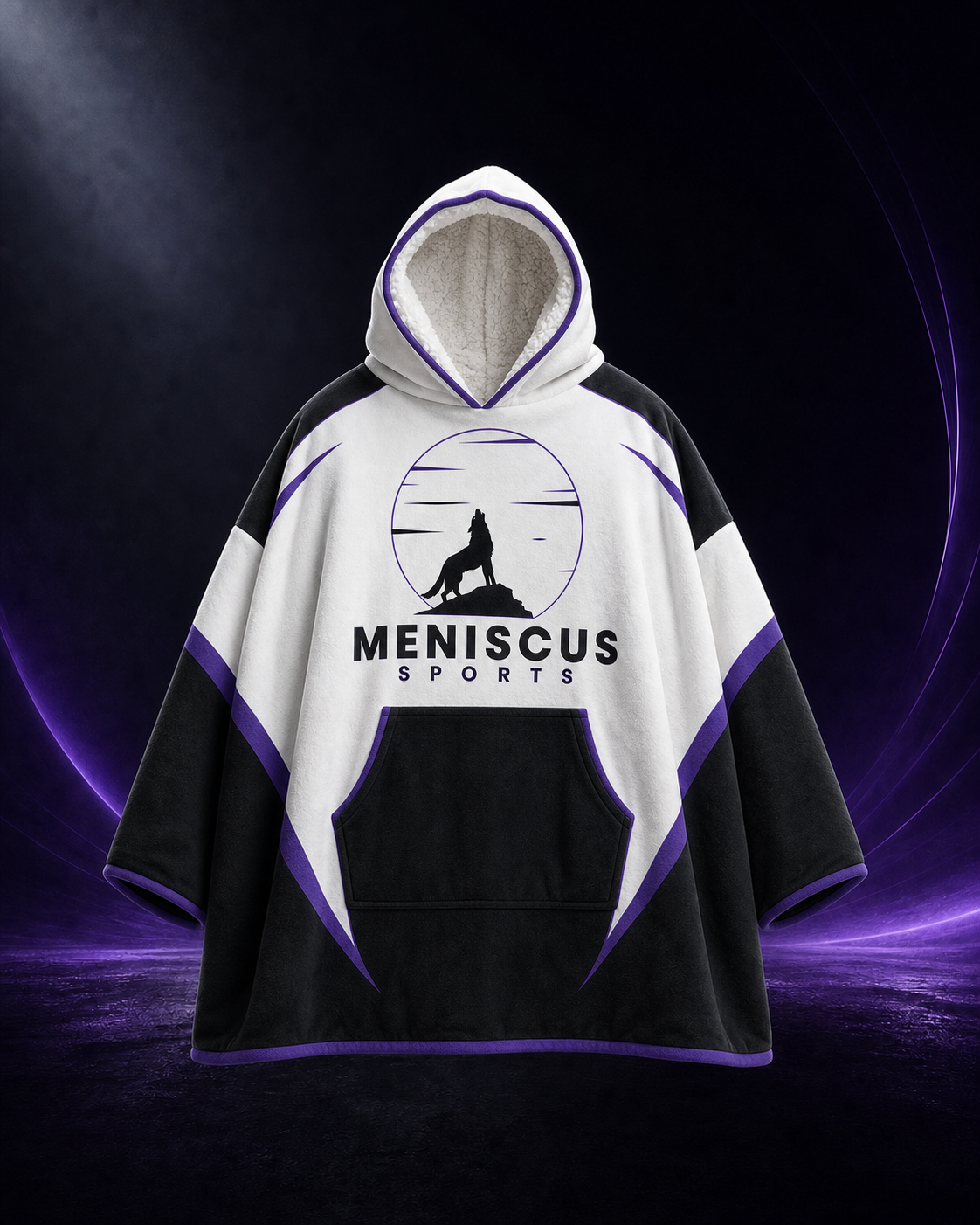 Team Logo Hooded Blanket front