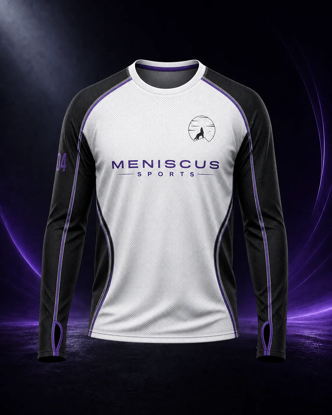 Long Sleeve Mesh Jersey