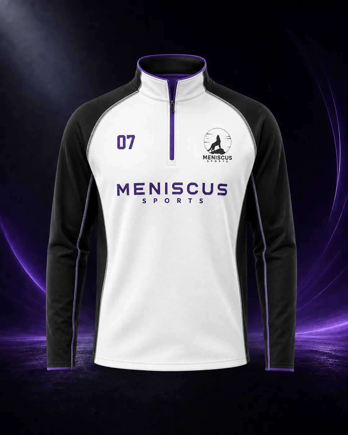 Long-Sleeve 1/4 Zip Jersey