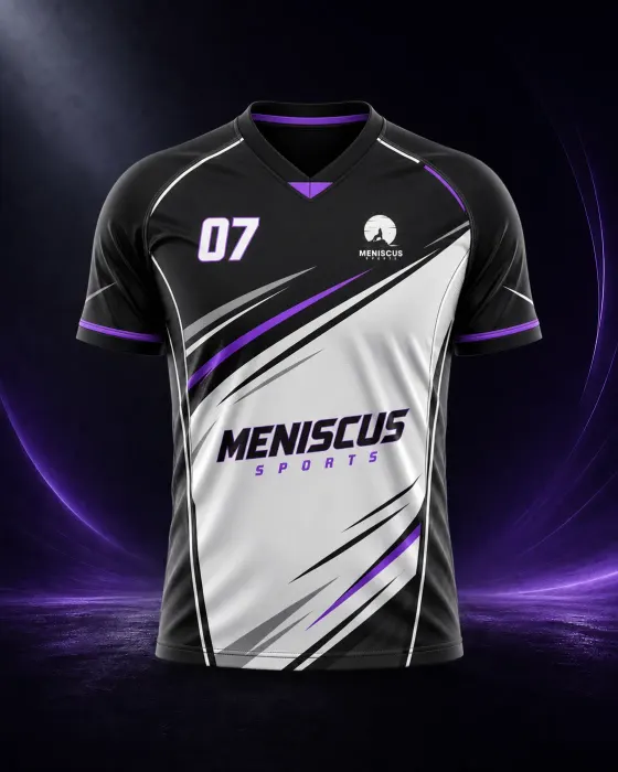 V-Neck Sublimation Jersey — custom made by Meniscus Sports