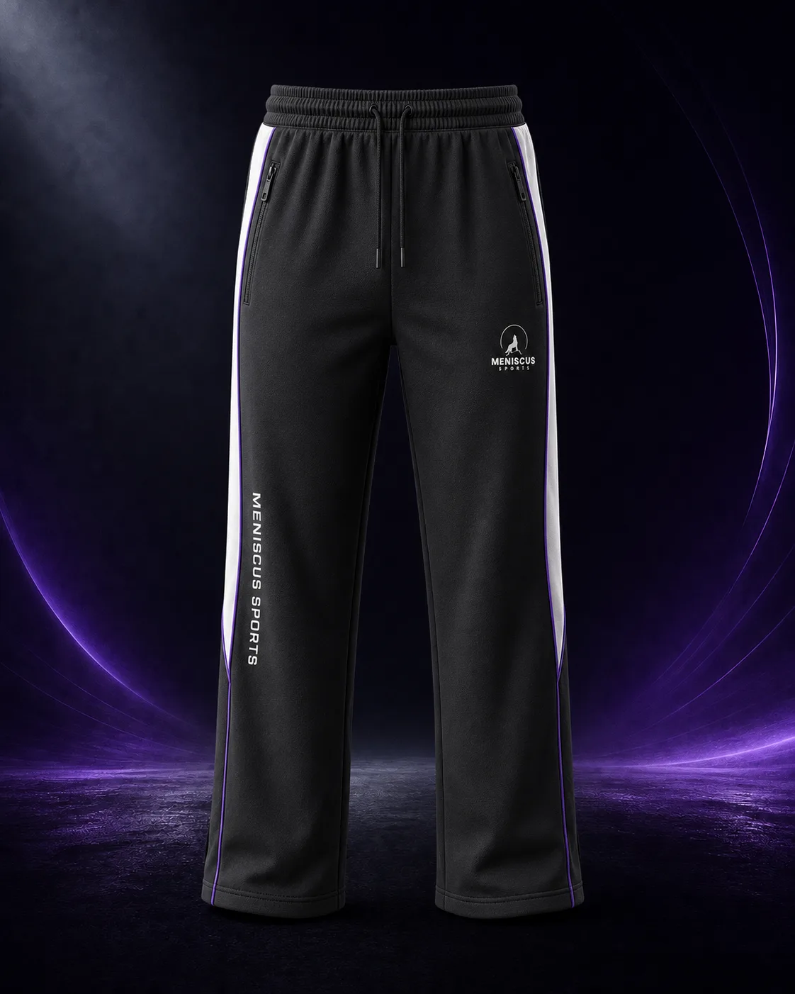 Open-Bottom Sweatpants