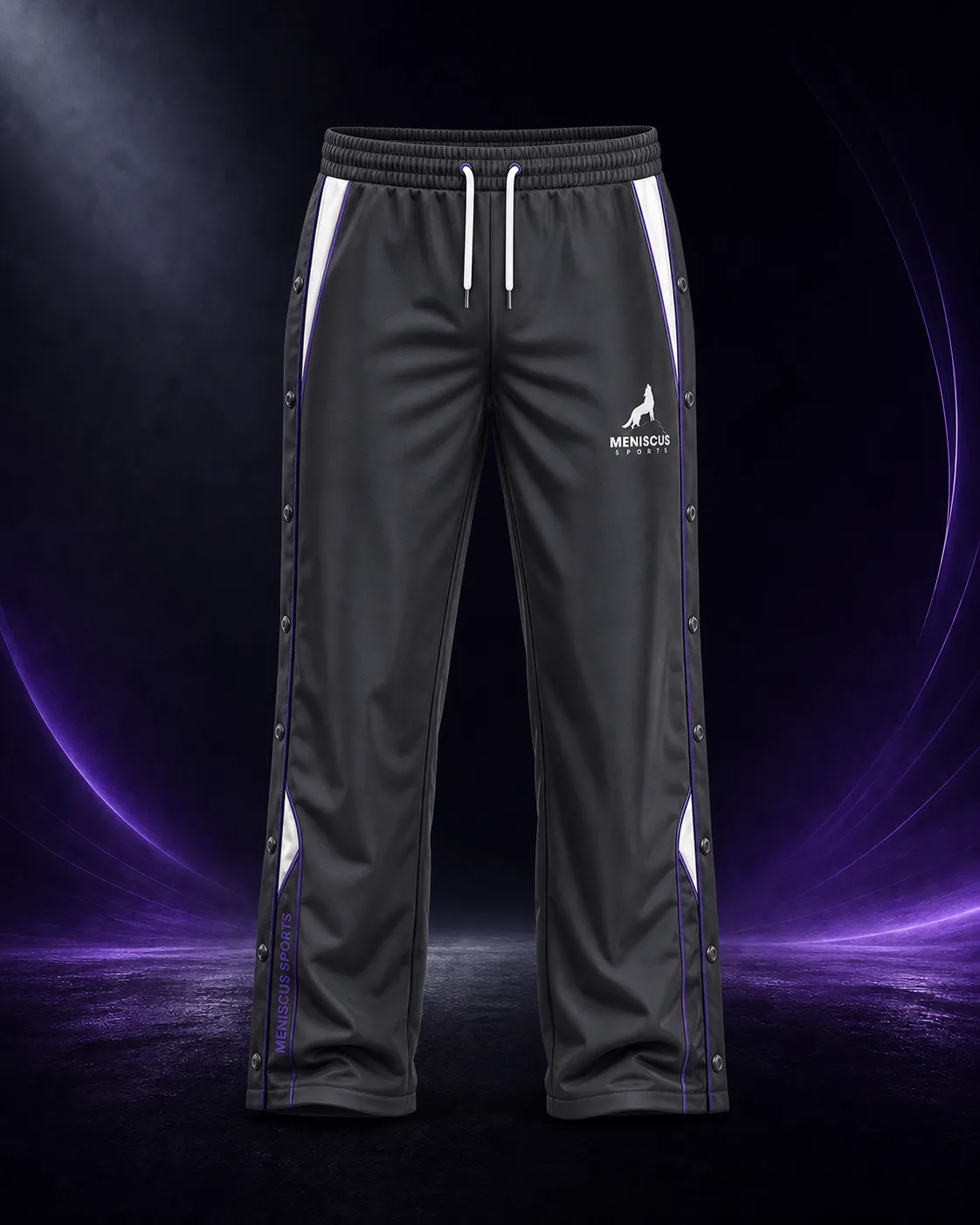 Fleece-Lined Warm-Up Pants